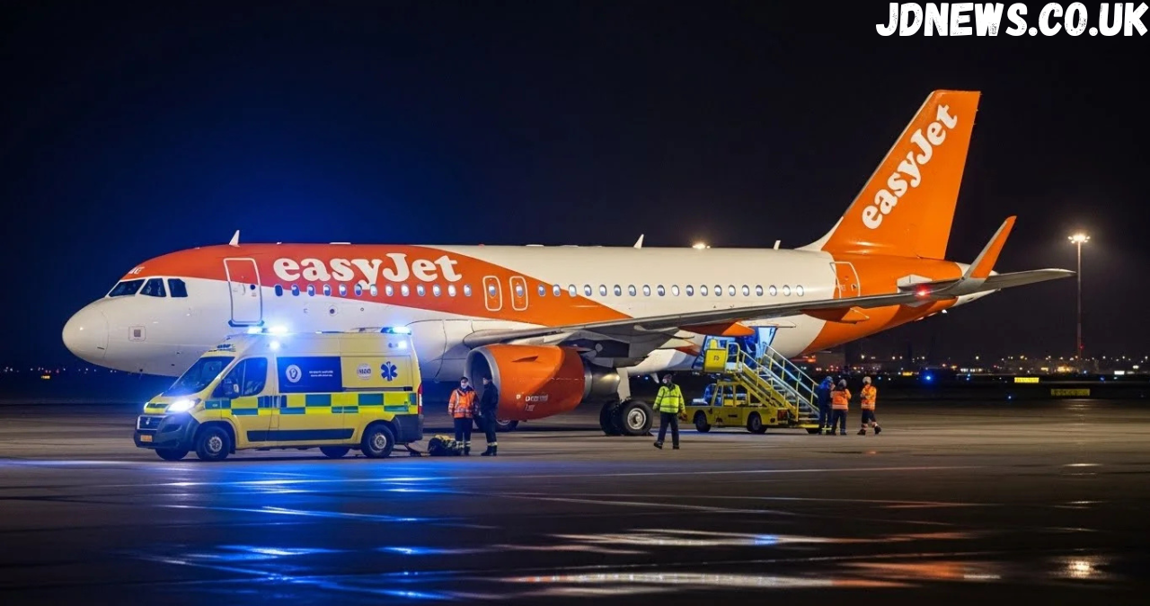 flight u22238 emergency declaration